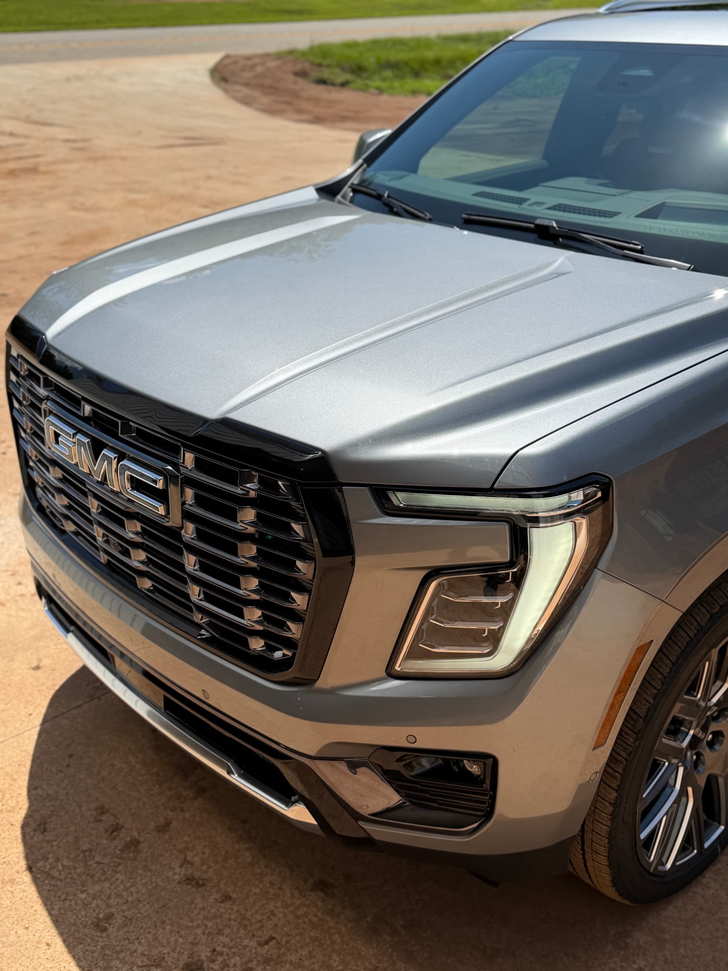 Silver GMC Yukon Denali detailed by Allen Auto Detailing
